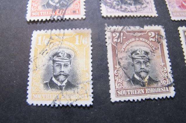 Southern Rhodesia - 1924 to 1929 Definitive Part Set